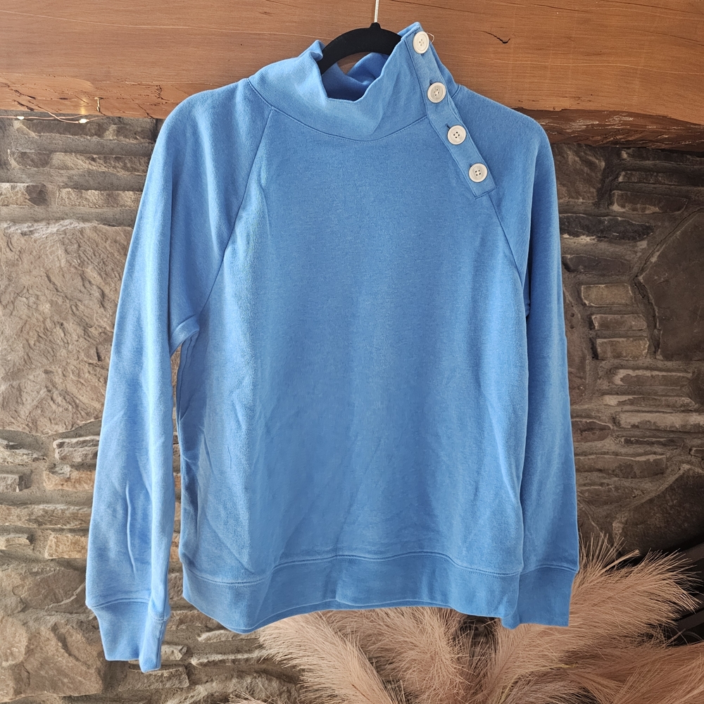 J. Crew Vibrant Blue Knit Top